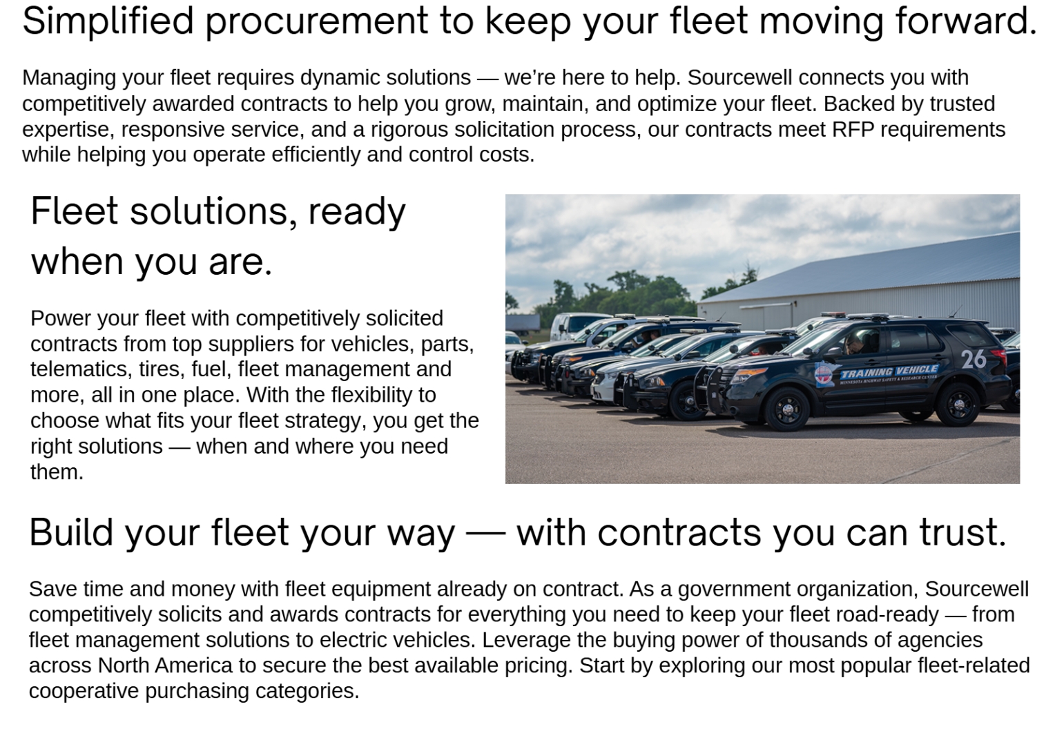 Fleet Management page body