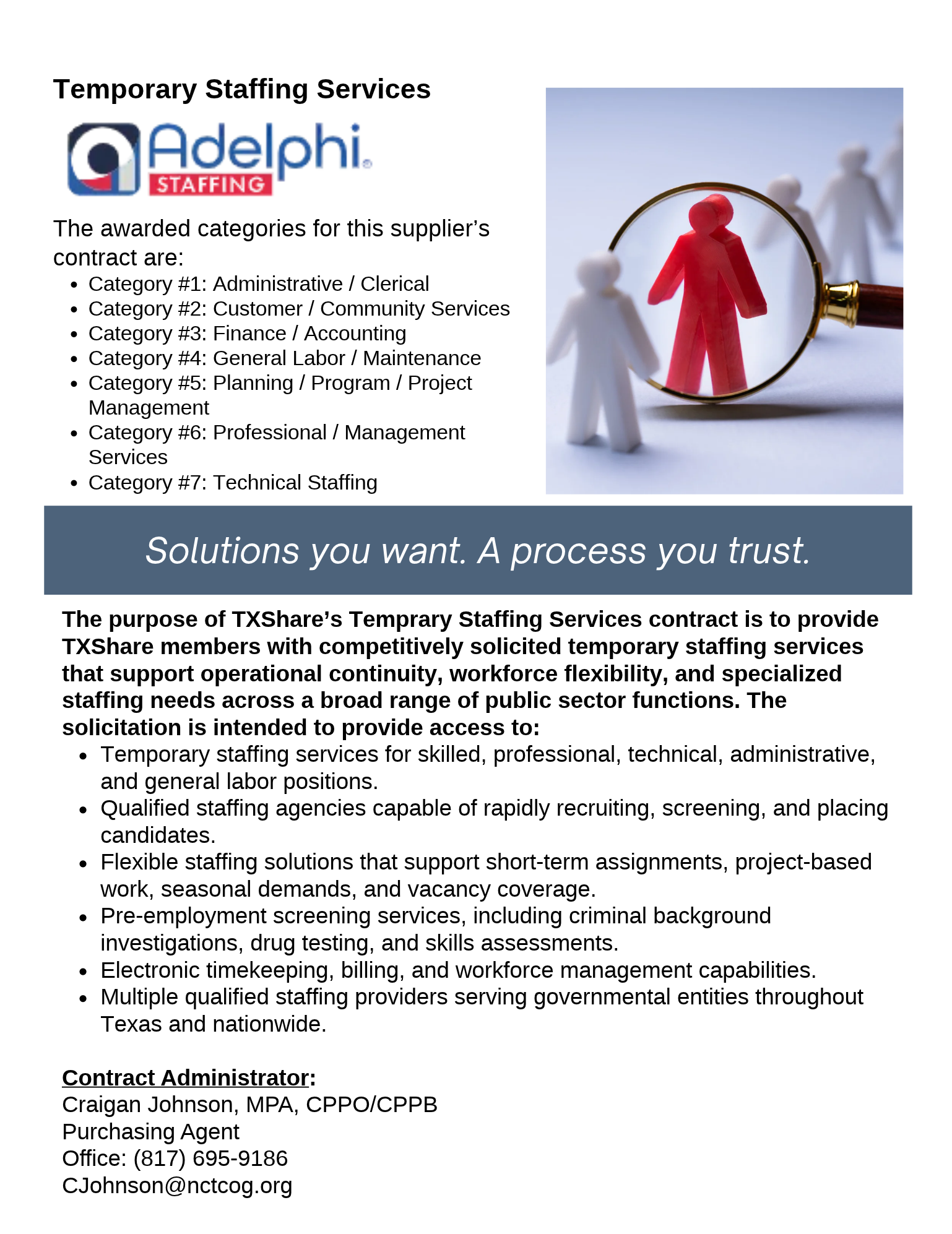 Adelphi Landing Page