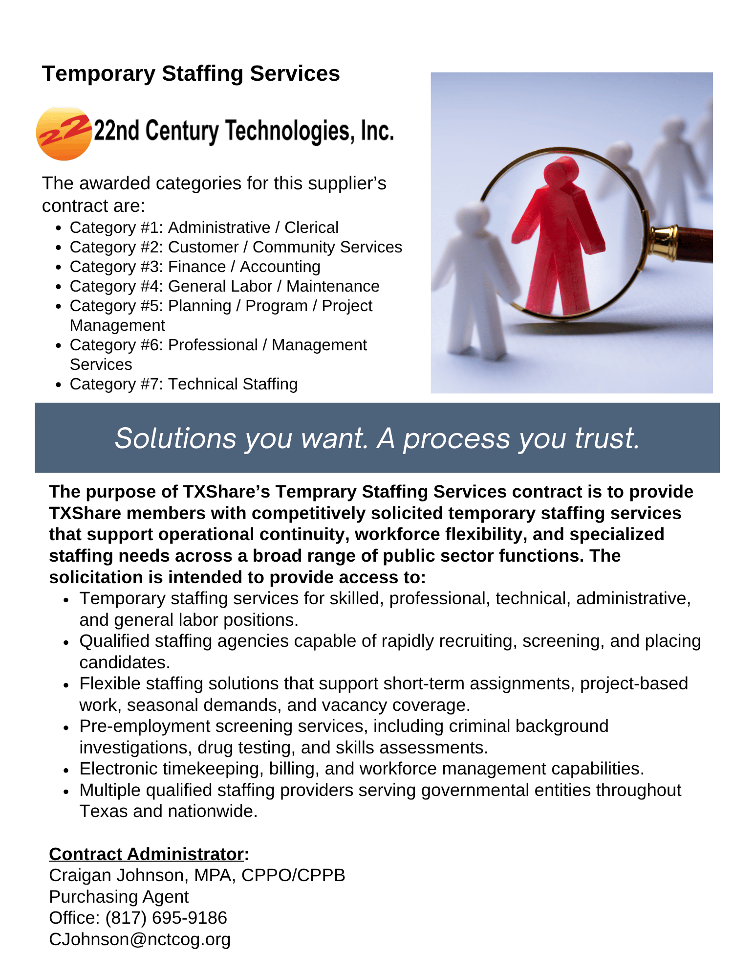 22nd Century Landing Page
