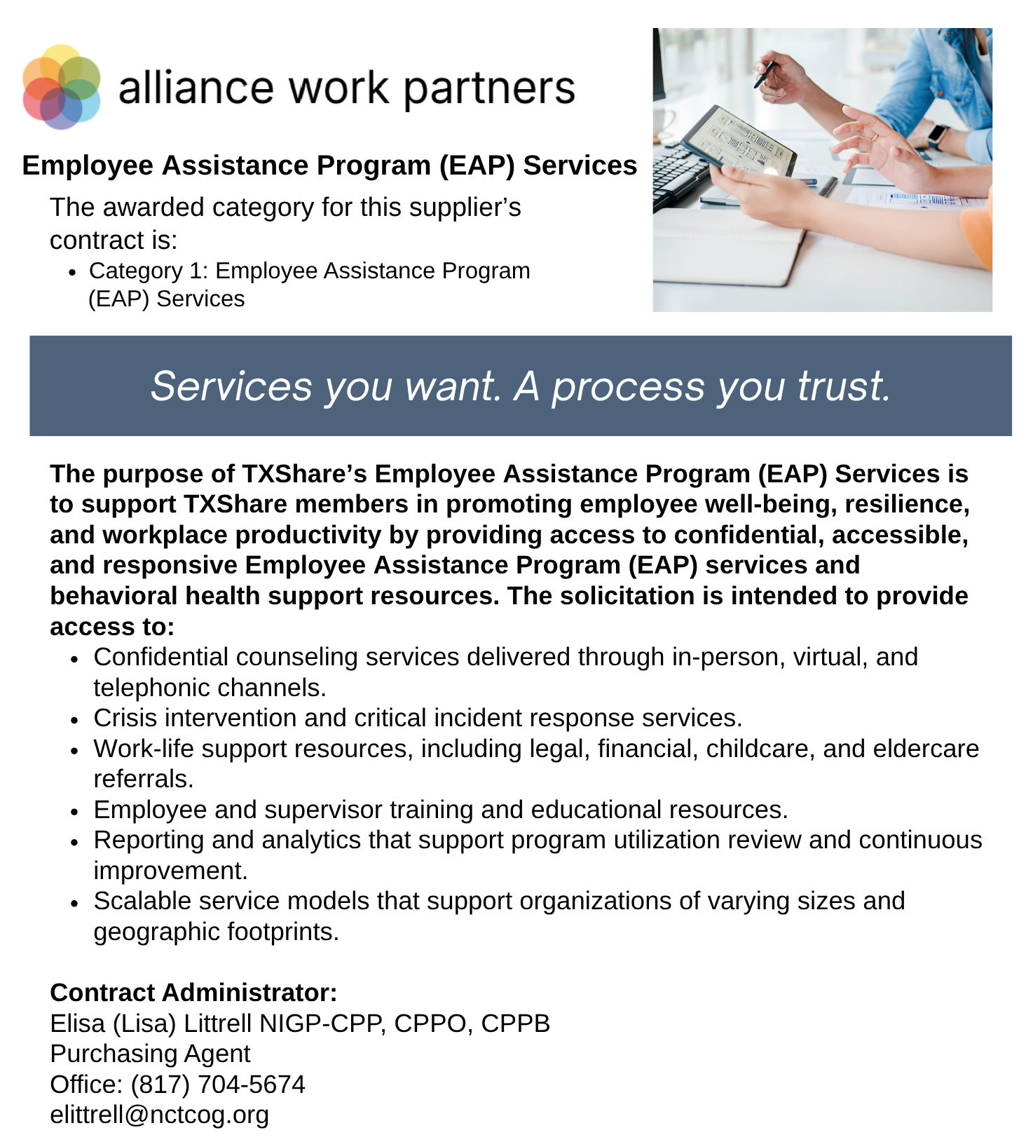 Alliance Work Partners Landing Page Alliance Work Partners Landing Page
