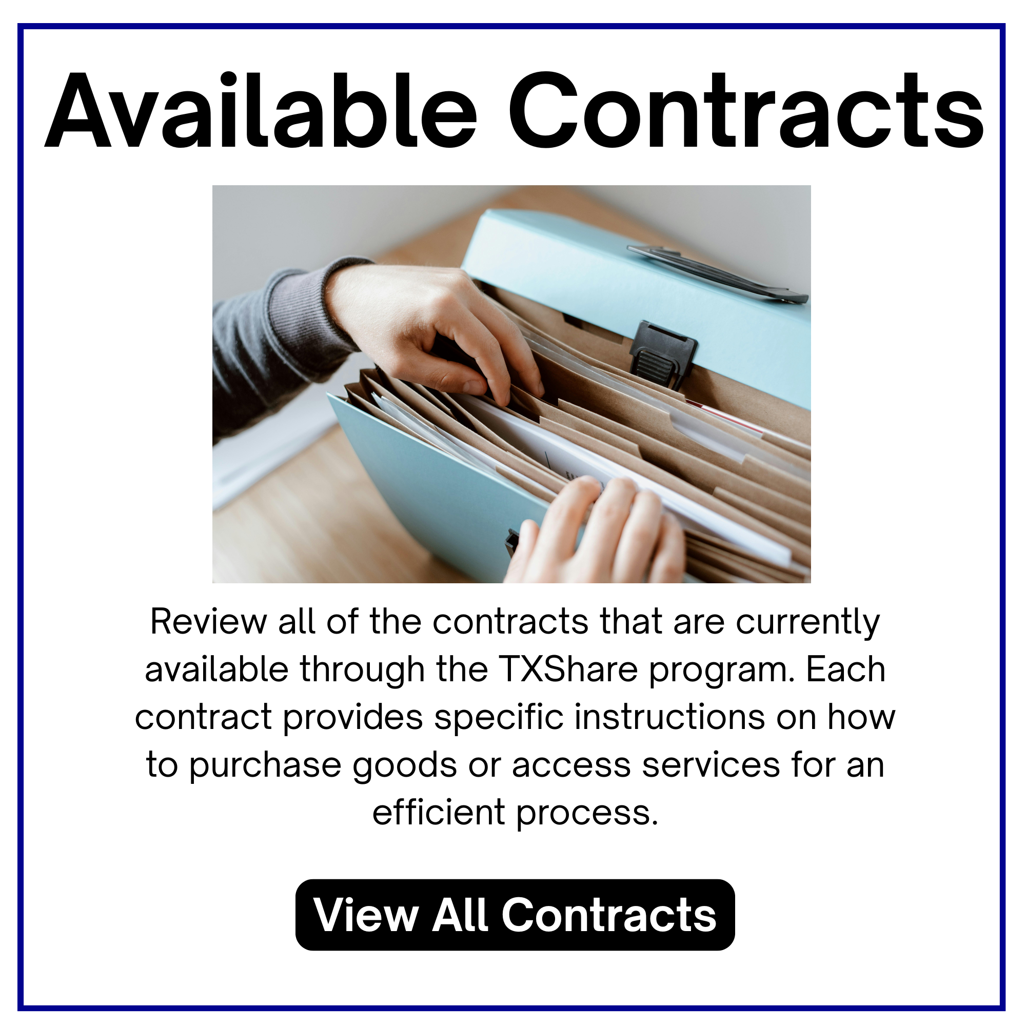 Available Contracts Box Available Contracts Box