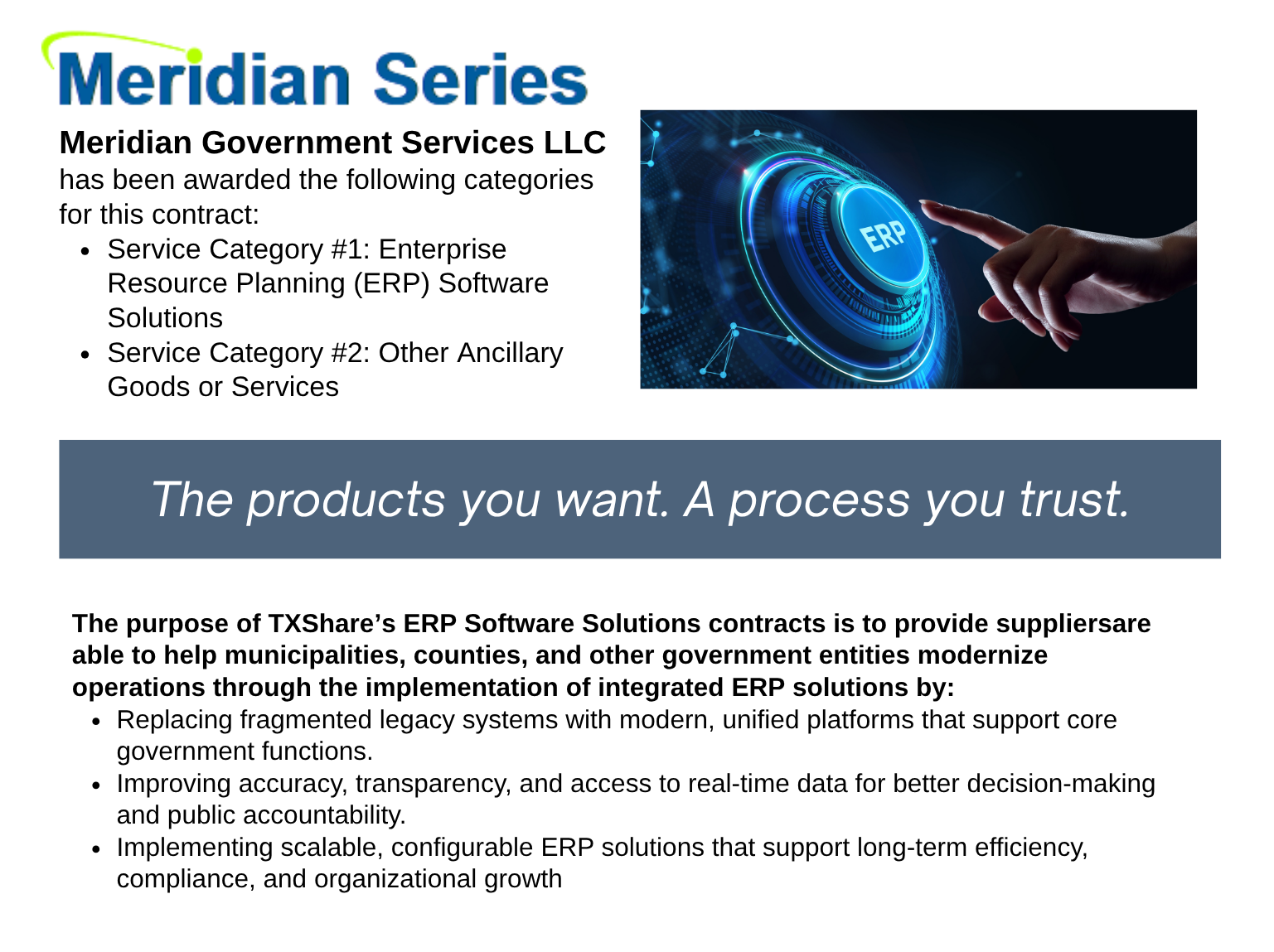 Meridian Page top